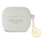 Guess silikoninis dėklas AirPods 3 – pilkas