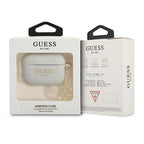 Guess silikoninis dėklas AirPods Pro – pilkas, Charm 4G