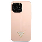 Guess silikoninis dėklas iPhone 13/13 Pro – rožinis