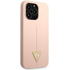 Guess silikoninis dėklas iPhone 13/13 Pro – rožinis
