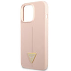 Guess silikoninis dėklas iPhone 13/13 Pro – rožinis