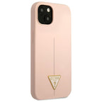Guess silikoninis dėklas iPhone 13 – rožinis