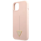 Guess silikoninis dėklas iPhone 13 – rožinis