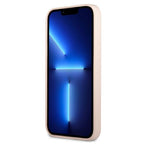 Guess silikoninis dėklas iPhone 13 mini – rožinis