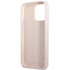 Guess GUHCP13XSLTGU iPhone 13 Pro Max 6.7" purpurinė / purpurinė kieta dėklas Silicone Triangle