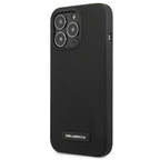 Karl Lagerfeld silikoninis dėklas iPhone 13/13 Pro – juodas