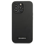 Karl Lagerfeld silikoninis dėklas iPhone 13/13 Pro – juodas