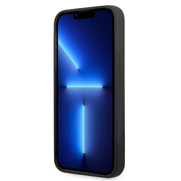 Karl Lagerfeld silikoninis dėklas iPhone 13/13 Pro – juodas