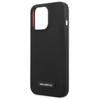 Karl Lagerfeld silikoninis dėklas iPhone 13/13 Pro – juodas
