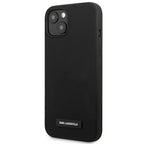 Karl Lagerfeld silikoninis dėklas iPhone 13 mini – juodas