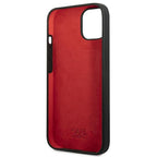 Karl Lagerfeld silikoninis dėklas iPhone 13 mini – juodas