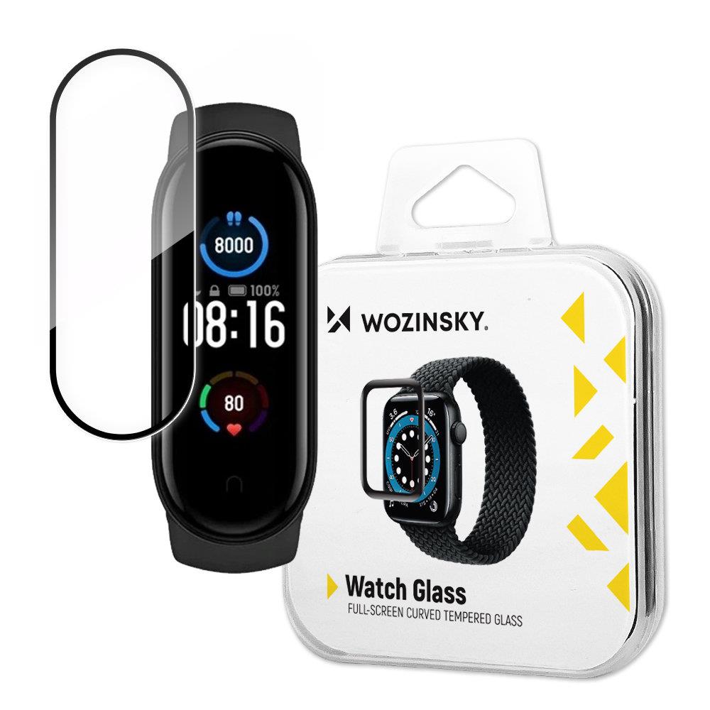 Wozinsky Watch Glass apsauginis stiklas Xiaomi Mi Band 5 – juodas Pirmasis paveikslėlis