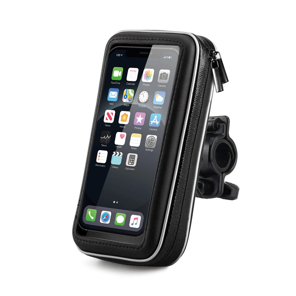 Wozinsky telefono laikiklis dviračiui ir moto – juodas -- Cell phone cases and covers
