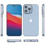 Skaidrus TPU dėklas iPhone 14 Pro Max – 0,5 mm -- iPhone 14 Pro Max