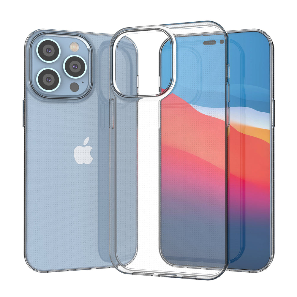 Skaidrus TPU dėklas iPhone 14 Pro Max – 0,5 mm -- iPhone 14 Pro Max