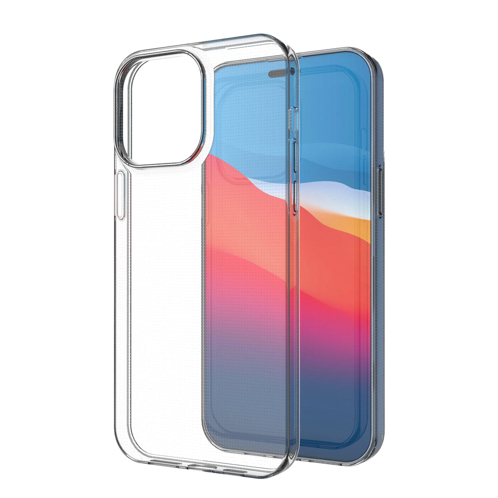 Skaidrus TPU dėklas iPhone 14 Pro Max – 0,5 mm -- iPhone 14 Pro Max