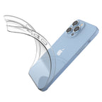 Skaidrus TPU dėklas iPhone 14 Pro Max – 0,5 mm -- iPhone 14 Pro Max