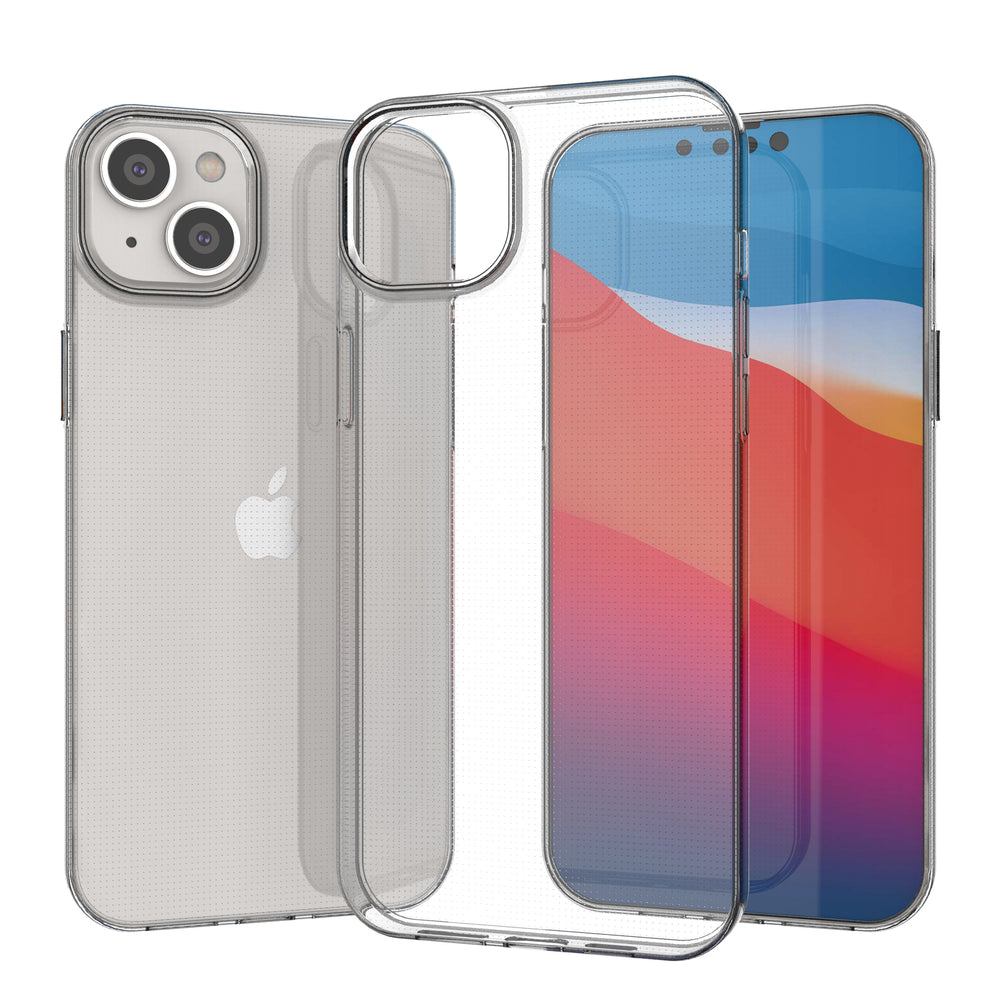 Skaidrus TPU dėklas iPhone 14 Max – 0,5 mm -- iPhone 14 Plus
