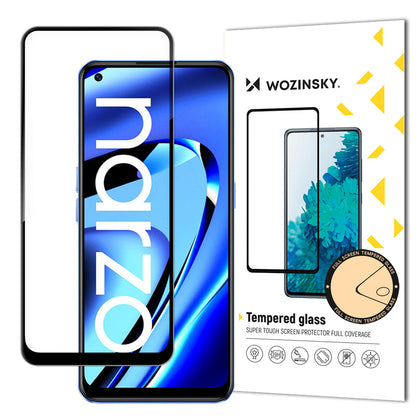 Wozinsky Full Glue grūdintas stiklas Realme Narzo 50A -- Realme Narzo 50A