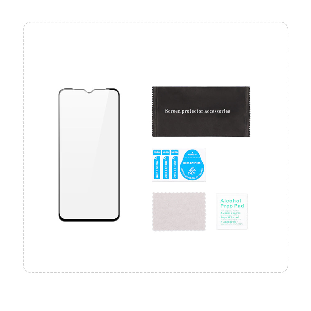 Dux Ducis 9D stiklas Realme Narzo 50A – juodas -- Realme Narzo 50A