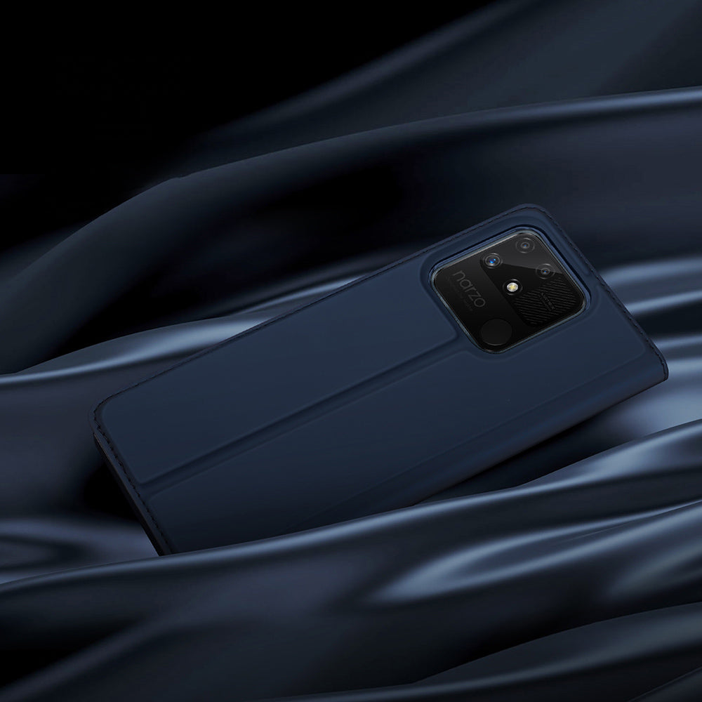 Dux Ducis Skin Pro atverčiamas dėklas Realme Narzo 50A – juodas -- Realme Narzo 50A