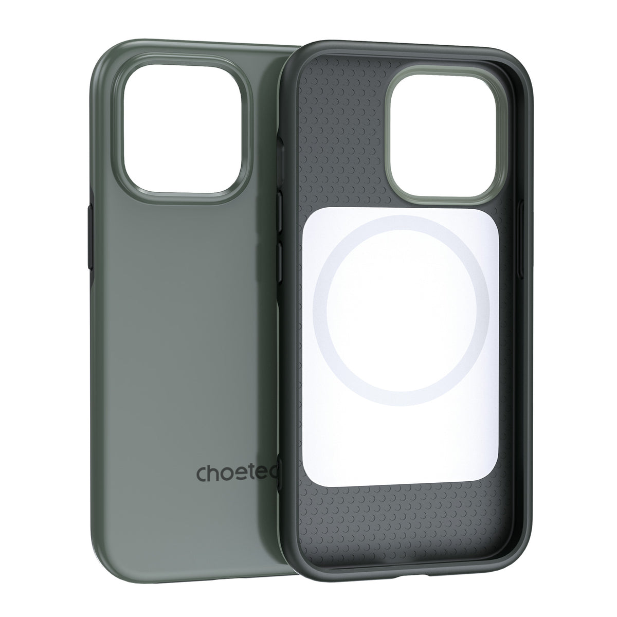 Choetech MagSafe dėklas iPhone 13 Pro – žalias