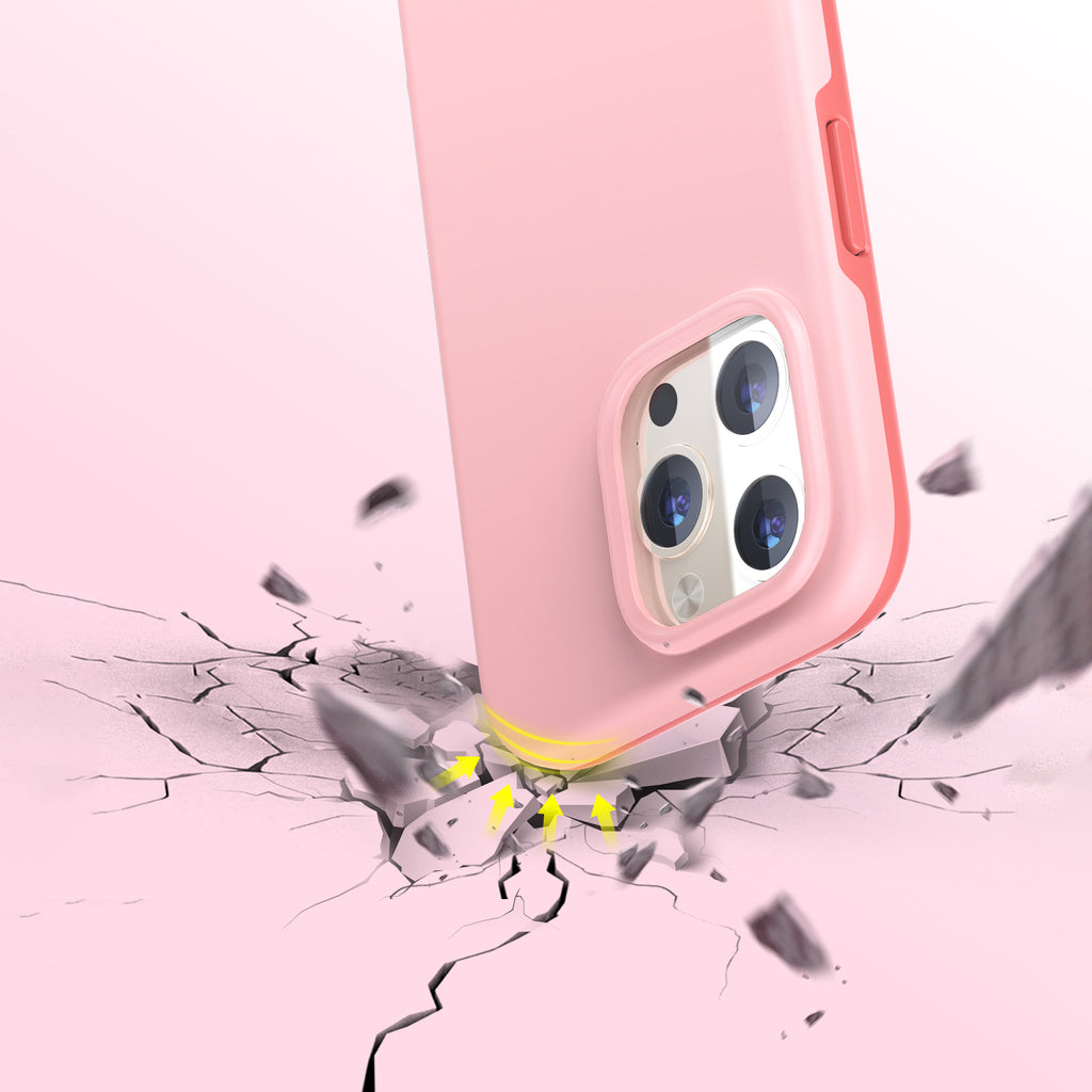 Choetech MagSafe dėklas iPhone 13 Pro – rožinis