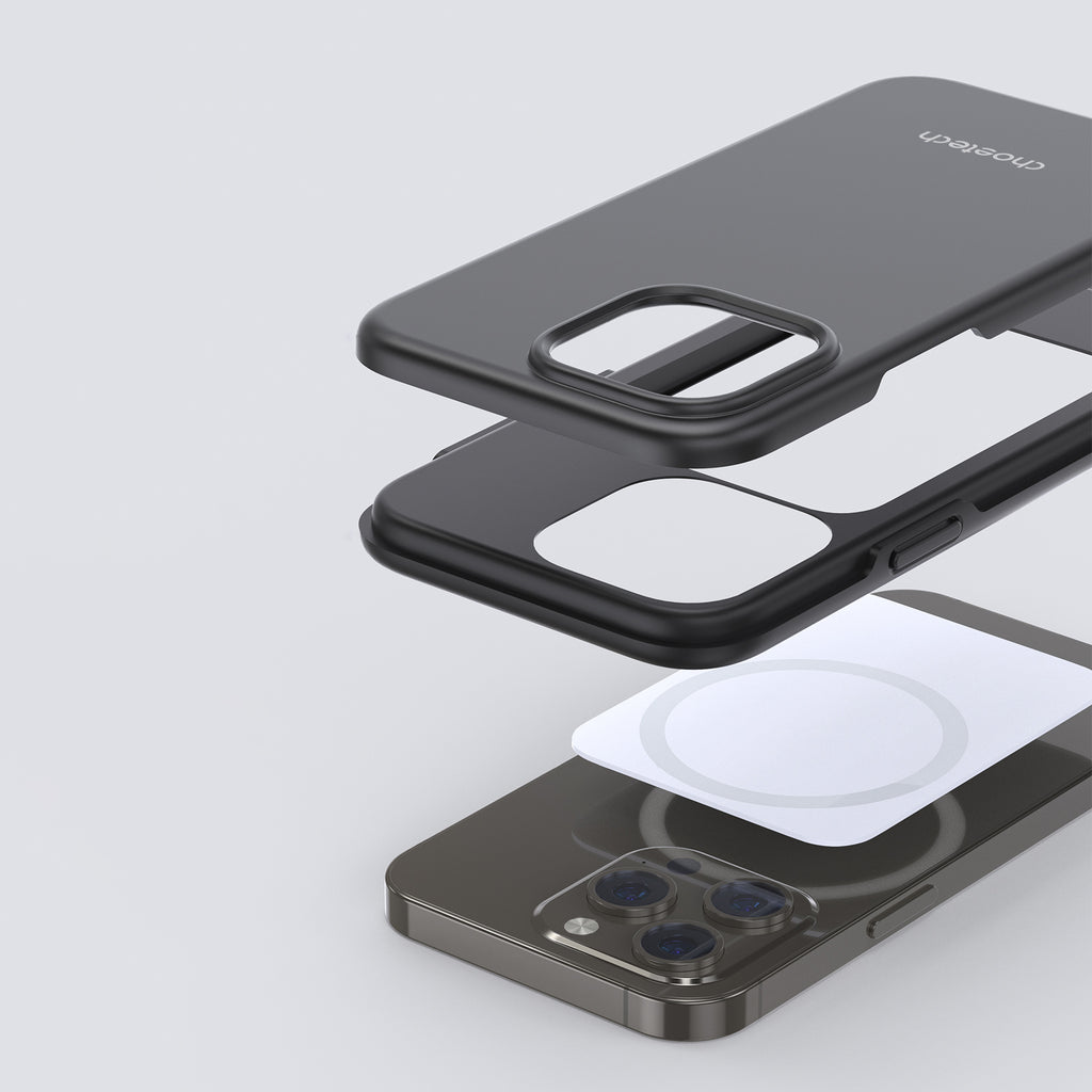 Choetech MagSafe dėklas iPhone 13 Pro Max – juodas