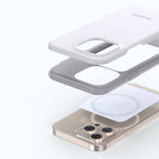 Choetech MagSafe dėklas iPhone 13 Pro Max – baltas