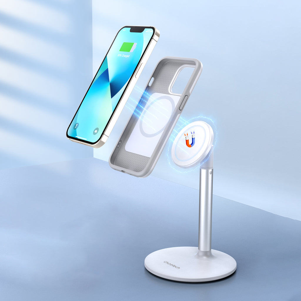 Choetech MagSafe dėklas iPhone 13 Pro Max – baltas