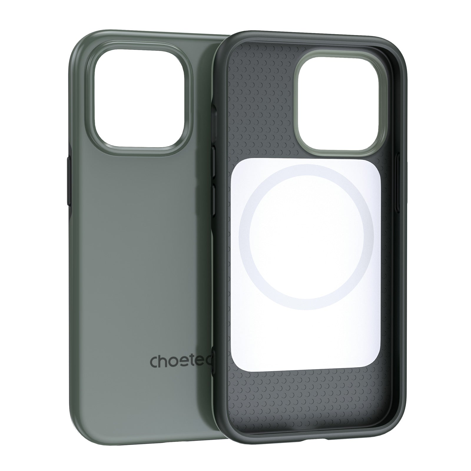 Choetech MagSafe dėklas iPhone 13 Pro Max – žalias