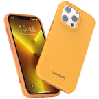 Choetech MagSafe dėklas iPhone 13 Pro Max – oranžinis