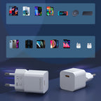 Choetech įkroviklis 20W USB Type C (PD5010)