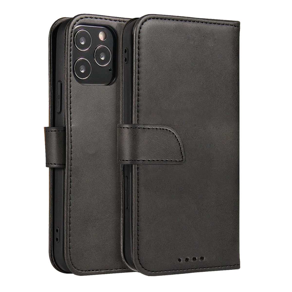 Magnet Case elegskruzdžių dėklo dangtelis su atvartu ir stovo funkcija Motorola Moto E32 juodai -- Motorola Moto E32