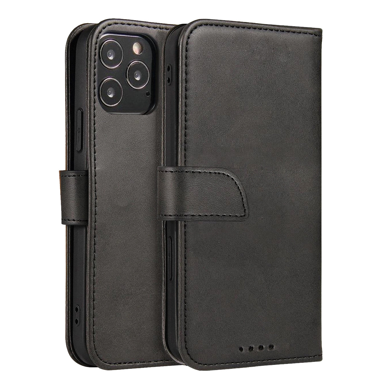 Magnet Case elegskruzdžių dėklo dangtelis su atvartu ir stovo funkcija Motorola Moto E32 juodai -- Motorola Moto E32