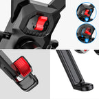Joyroom motociklo telefono laikiklis, juodas (JR-ZS288-m) -- Cell phone holders
