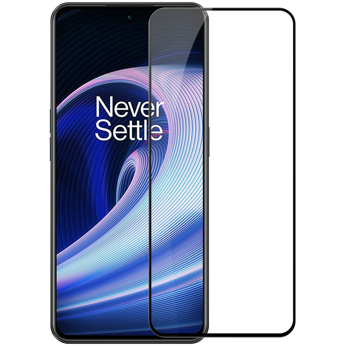 Nillkin CP+PRO grūdintas stiklas OnePlus Ace – juodas -- OnePlus Ace