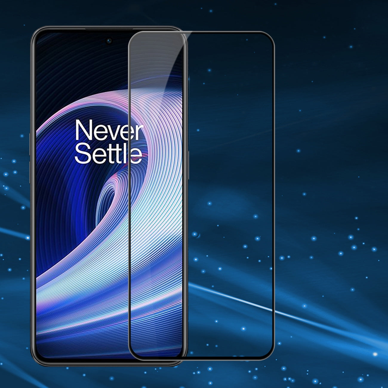 Nillkin CP+PRO grūdintas stiklas OnePlus Ace – juodas -- OnePlus Ace