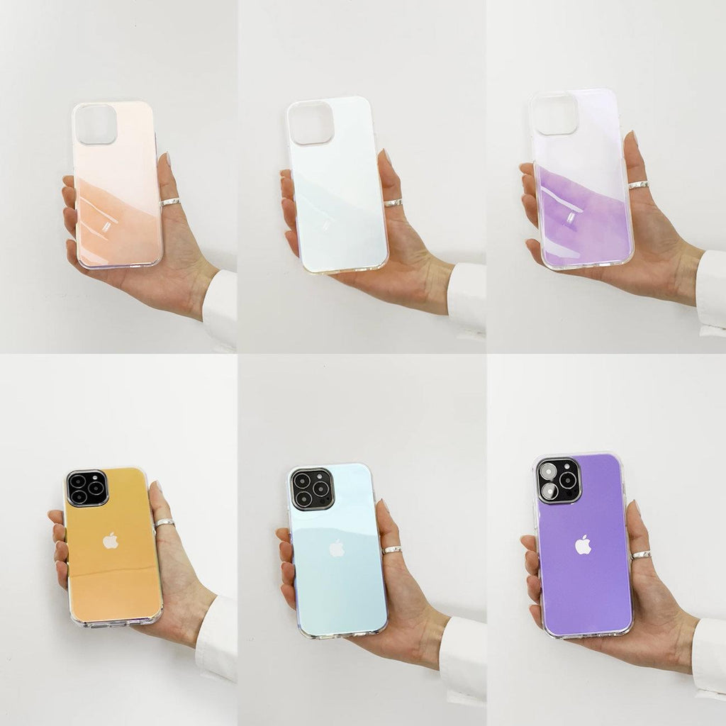 Aurora Case dėklas iPhone 12 – neoninis mėlynas -- iPhone 12