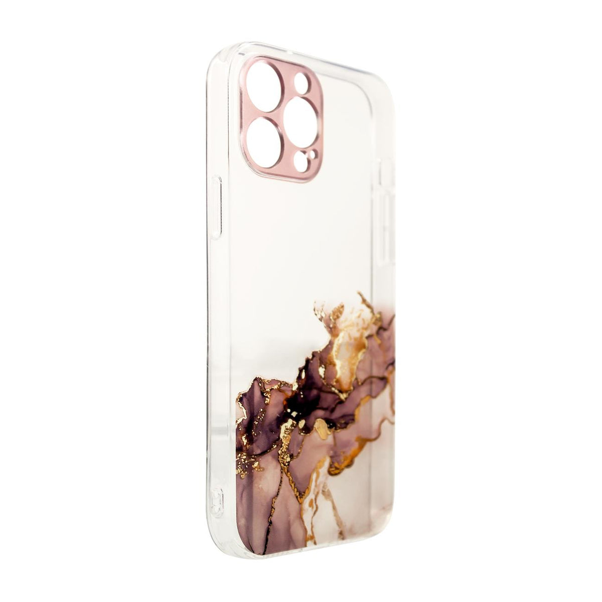 Skaidrus TPU dėklas Samsung Galaxy A12 5G – marmuro rudas -- Samsung Galaxy A12