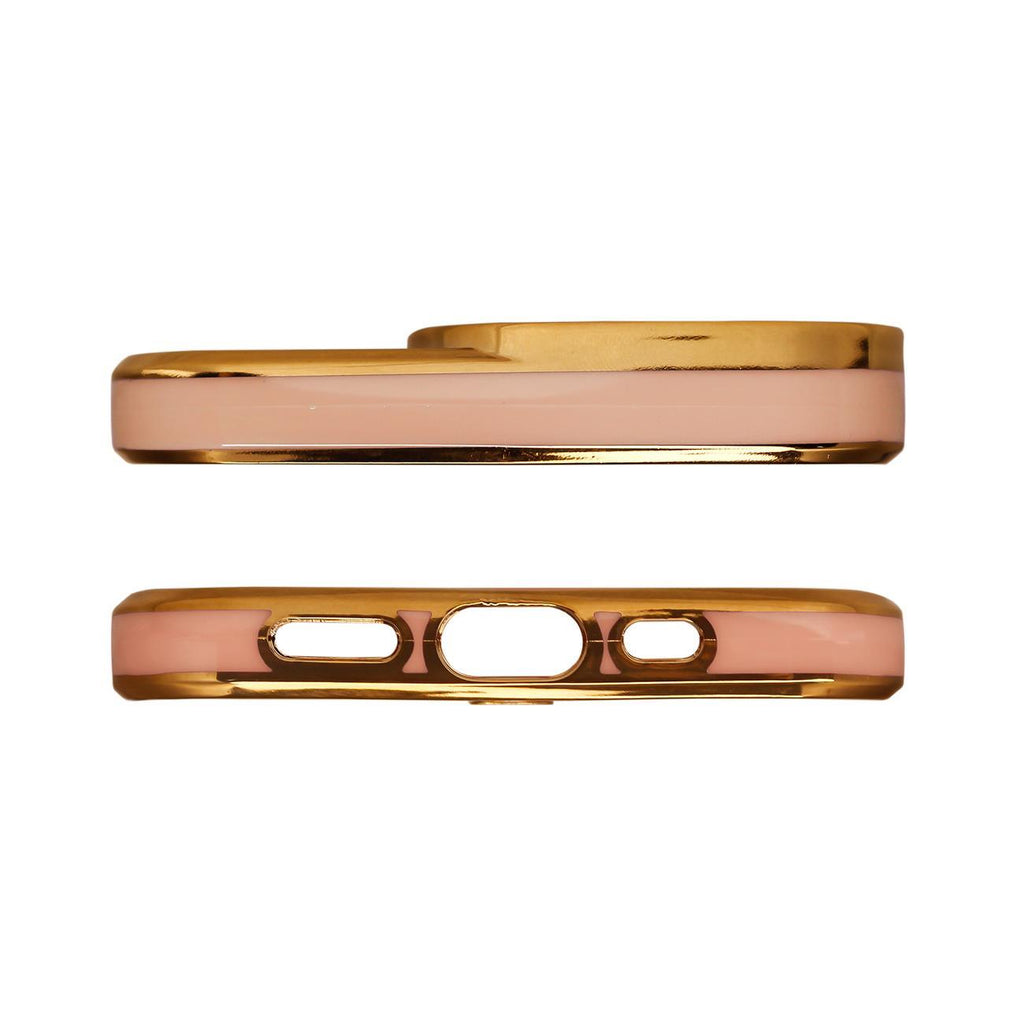 Skaidrus TPU dėklas Xiaomi Redmi Note 11 Pro – auksinis rėmelis -- Xiaomi Redmi Note 11 Pro