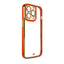 Skaidrus TPU dėklas iPhone 12 Pro Max – raudonas -- iPhone 12 Pro Max