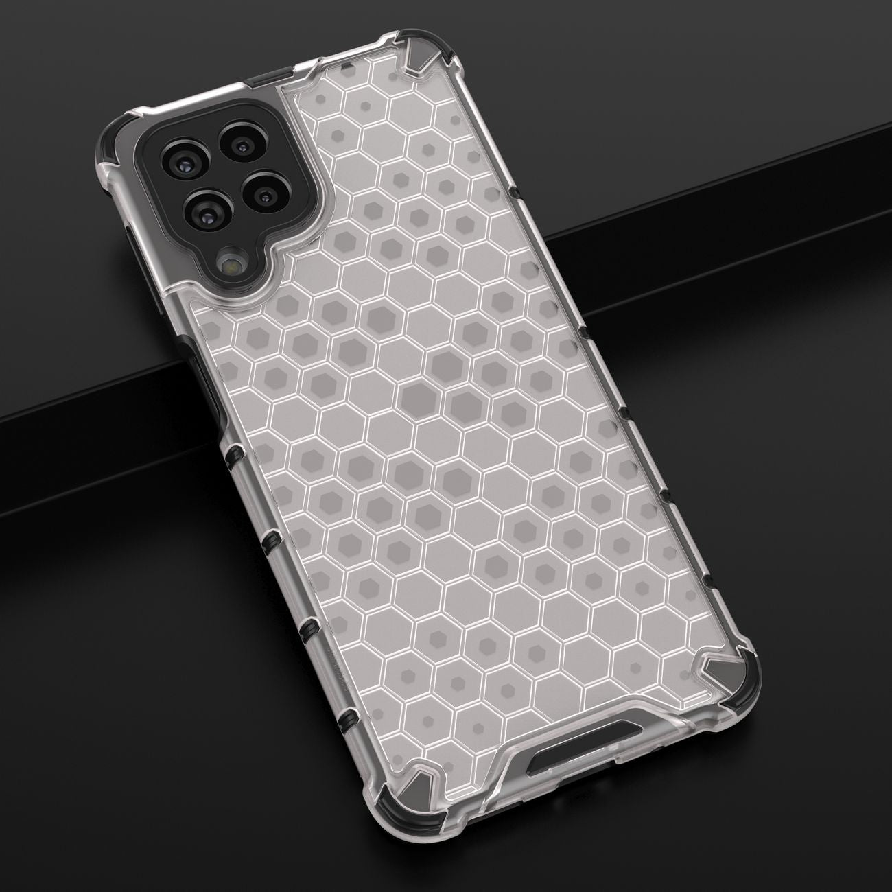 Skaidrus korio rašto dėklas Samsung Galaxy M53 5G -- Samsung Galaxy M53