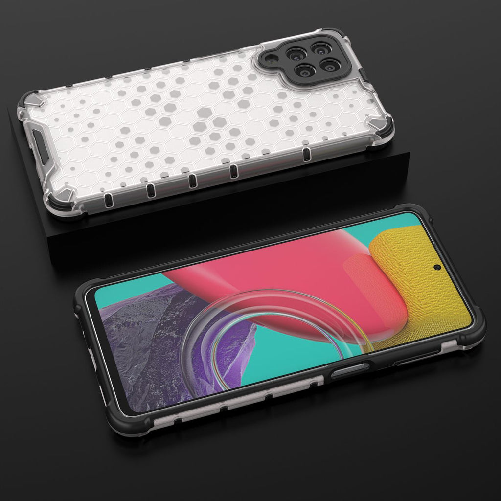 Skaidrus korio rašto dėklas Samsung Galaxy M53 5G -- Samsung Galaxy M53