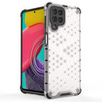 Šarvuotas dėklas Samsung Galaxy M53 5G – juodas -- Samsung Galaxy M53