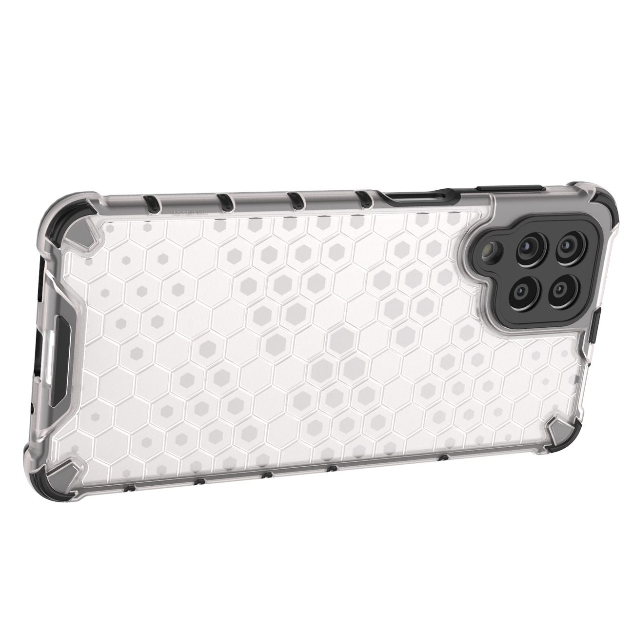 Šarvuotas dėklas Samsung Galaxy M53 5G – juodas -- Samsung Galaxy M53