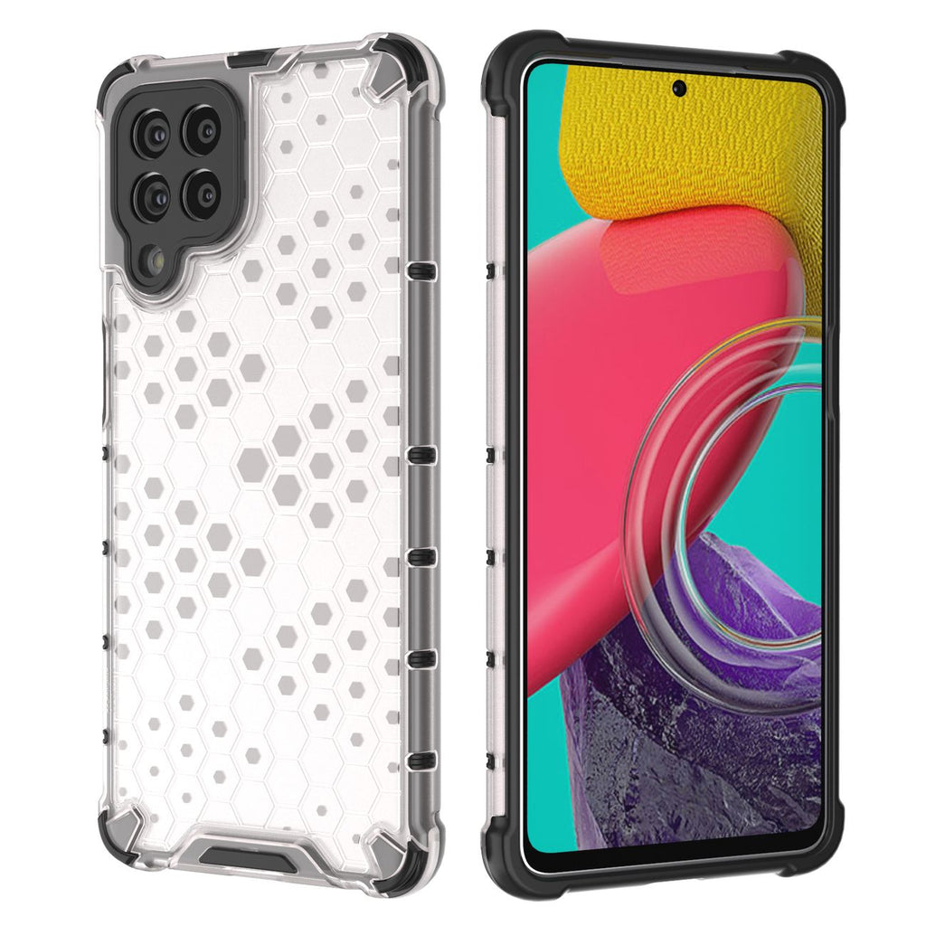 Šarvuotas dėklas Samsung Galaxy M53 5G – juodas -- Samsung Galaxy M53