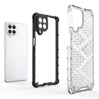 Šarvuotas dėklas Samsung Galaxy M53 5G – juodas -- Samsung Galaxy M53