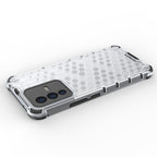 Honeycomb dėklas armored dangtelis su gel frame Vivo V23 5G juodas -- Vivo V23