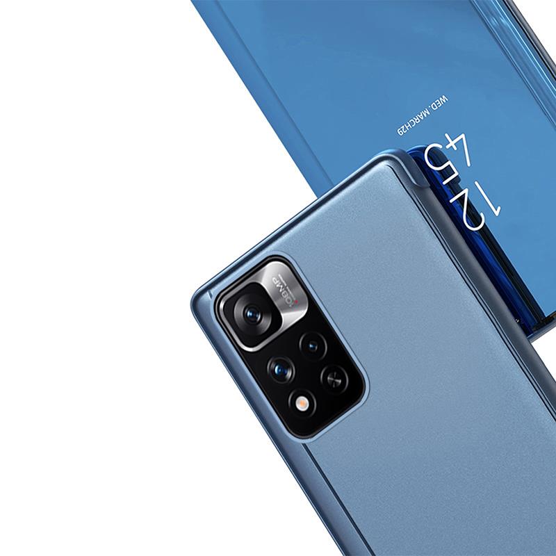 Atverčiamas „Clear View“ dėklas Realme 9 Pro+ – juodas -- Realme 9 Pro+